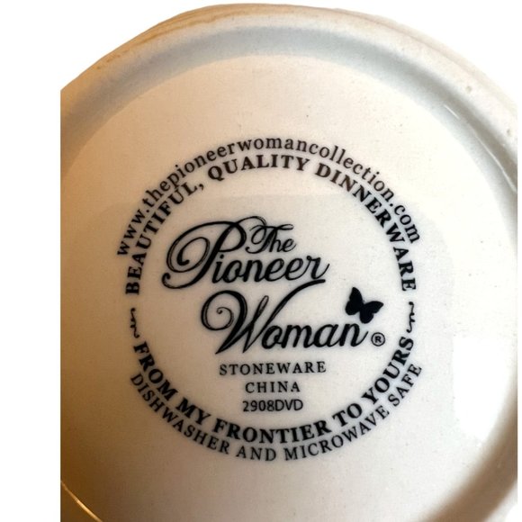 2020 The Pioneer Woman Spring Bouquet Round Floral Platter Plate Candle Holder - Picture 9 of 9